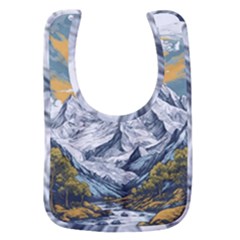 Nature Mountains Landscape Forest Baby Bib by Ravend