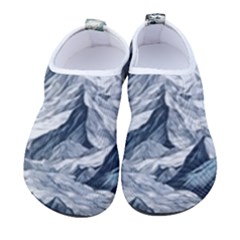 Nature Mountains Landscape Forest Women s Sock-style Water Shoes by Ravend