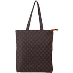 Luxury zen cat Double Zip Up Tote Bag