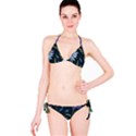 Abstract Floral- Ultra-stead Pantone Fabric Classic Bikini Set View3