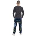 Abstract Floral- Ultra-stead Pantone Fabric Men s Jogger Sweatpants View2