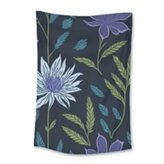 Abstract Floral- Ultra-stead Pantone Fabric Small Tapestry