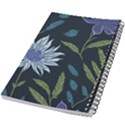 Abstract Floral- Ultra-stead Pantone Fabric 5.5  x 8.5  Notebook View2