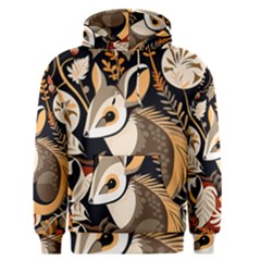 Vintage Possum Pattern Men s Core Hoodie