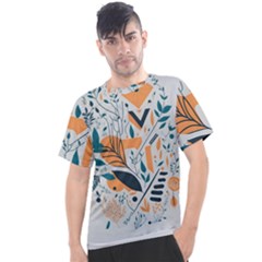 Pattern Flowers Design Nature Men s Sport Top by uniart180623