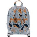 Pattern Flowers Design Nature Zip Up Backpack View3