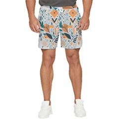 Pattern Flowers Design Nature Men s Runner Shorts by uniart180623