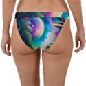 Jungle Moon Light Plants Space Band Bikini Bottoms View2