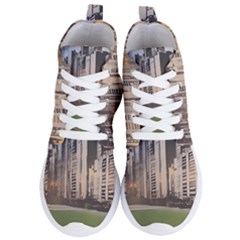 Building City Urban Path Road Skyline Women s Lightweight High Top Sneakers by uniart180623