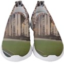 Building City Urban Path Road Skyline Kids  Slip On Sneakers View1