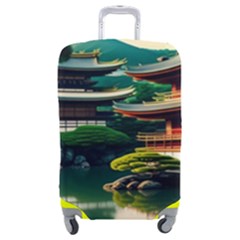 Japan Mount Fuji Japanese Luggage Cover (medium) by uniart180623