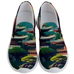 Japan Mount Fuji Japanese Men s Lightweight Slip Ons by uniart180623