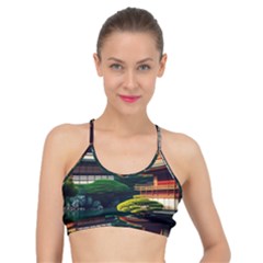 Japan Mount Fuji Japanese Basic Training Sports Bra by uniart180623