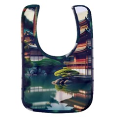 Japan Mount Fuji Japanese Baby Bib by uniart180623