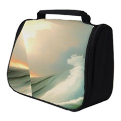 Sea Ocean Waves Lighthouse Nature Full Print Travel Pouch (small) by uniart180623