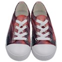 Ocean Waves Sunset Kids  Low Top Canvas Sneakers View1