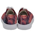 Ocean Waves Sunset Kids  Low Top Canvas Sneakers View4