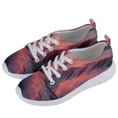 Ocean Waves Sunset Women s Lightweight Sports Shoes by uniart180623