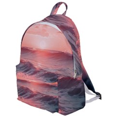 Ocean Waves Sunset The Plain Backpack by uniart180623