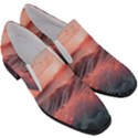 Ocean Waves Sunset Women Slip On Heel Loafers View3