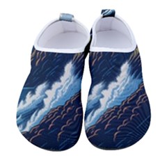 Lighthouse Sea Waves Women s Sock-style Water Shoes by uniart180623