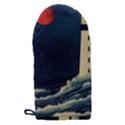 Lighthouse Lunar Eclipse Blood Moon Microwave Oven Glove View2