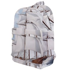 Ship Sail Sea Waves Classic Backpack