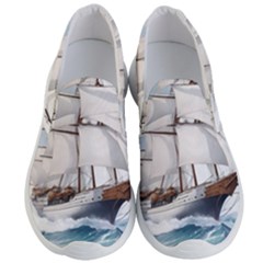 Ship Sail Sea Waves Men s Lightweight Slip Ons by uniart180623