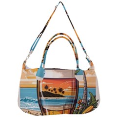 Beach Summer Drink Removable Strap Handbag by uniart180623