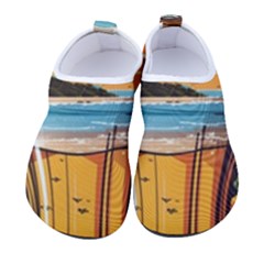 Beach Summer Drink Men s Sock-style Water Shoes by uniart180623