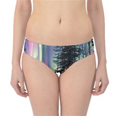 Northern Lights Aurora Borealis Hipster Bikini Bottoms by uniart180623