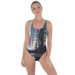 Northern Lights Aurora Borealis Bring Sexy Back Swimsuit by uniart180623