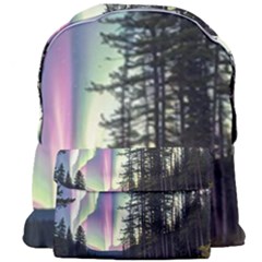 Northern Lights Aurora Borealis Giant Full Print Backpack by uniart180623