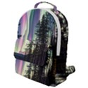 Northern Lights Aurora Borealis Flap Pocket Backpack (Small) View1