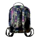 Northern Lights Aurora Borealis Flap Pocket Backpack (Small) View3