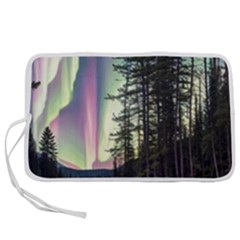 Northern Lights Aurora Borealis Pen Storage Case (m) by uniart180623