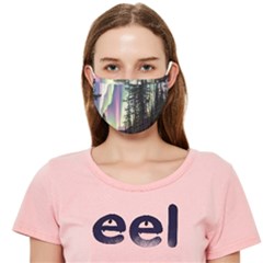 Northern Lights Aurora Borealis Cloth Face Mask (adult) by uniart180623