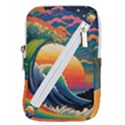 Waves Rainbow Sea Belt Pouch Bag (Small) View1