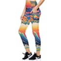 Waves Rainbow Sea Pocket Leggings  View3