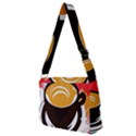 Coffee Tea Cappuccino Full Print Messenger Bag (M) View2