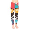 Coffee Tea Cappuccino Kids  Classic Winter Leggings View1