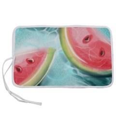 Watermelon Fruit Juicy Summer Heat Pen Storage Case (m) by uniart180623