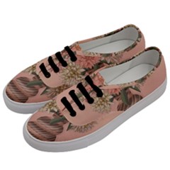 Flowers Vase Rose Plant Vintage Men s Classic Low Top Sneakers by uniart180623