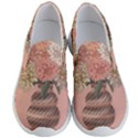 Flowers Vase Rose Plant Vintage Men s Lightweight Slip Ons View1