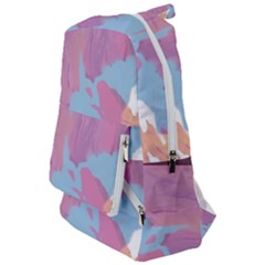 Pink Mountains Grand Canyon Psychedelic Mountain Travelers  Backpack by uniart180623