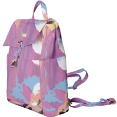 Pink Mountains Grand Canyon Psychedelic Mountain Buckle Everyday Backpack by uniart180623