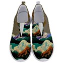 Surreal Art Psychadelic Mountain No Lace Lightweight Shoes View1