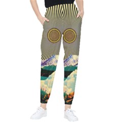 Surreal Art Psychadelic Mountain Women s Tapered Pants by uniart180623