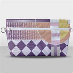 Abstract Shapes Colors Gradient Handbag Organizer