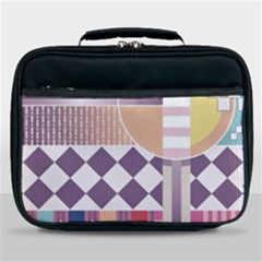 Abstract Shapes Colors Gradient Lunch Bag by pakminggu